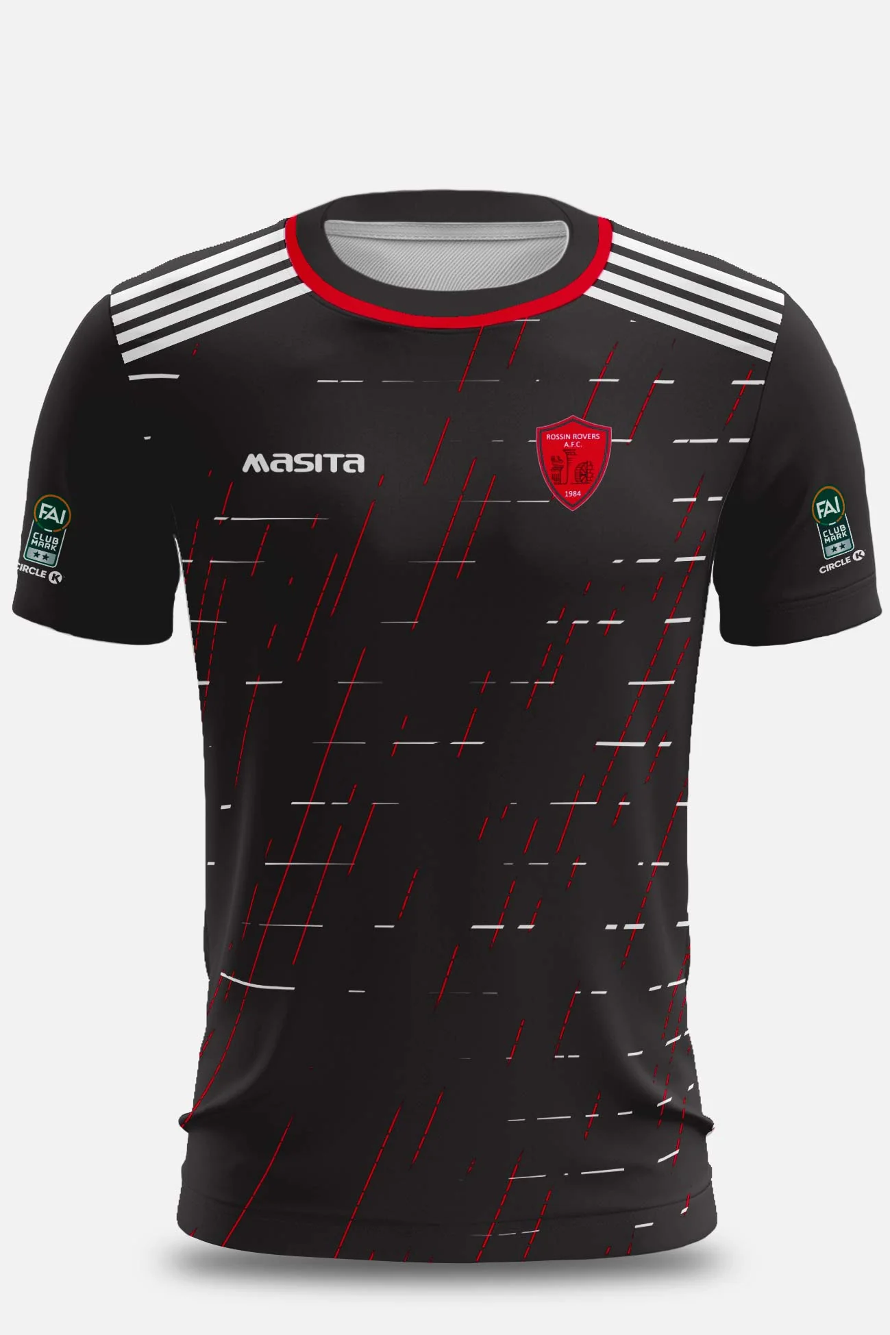 Rossin Rovers AFC Reelan Style Training Jersey Regular Fit Kids & Adults
