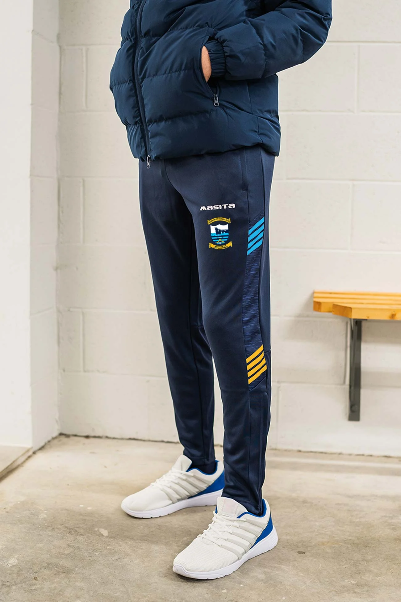 Salthill Knocknacarra Navy Hydro Skinny Bottoms Kids