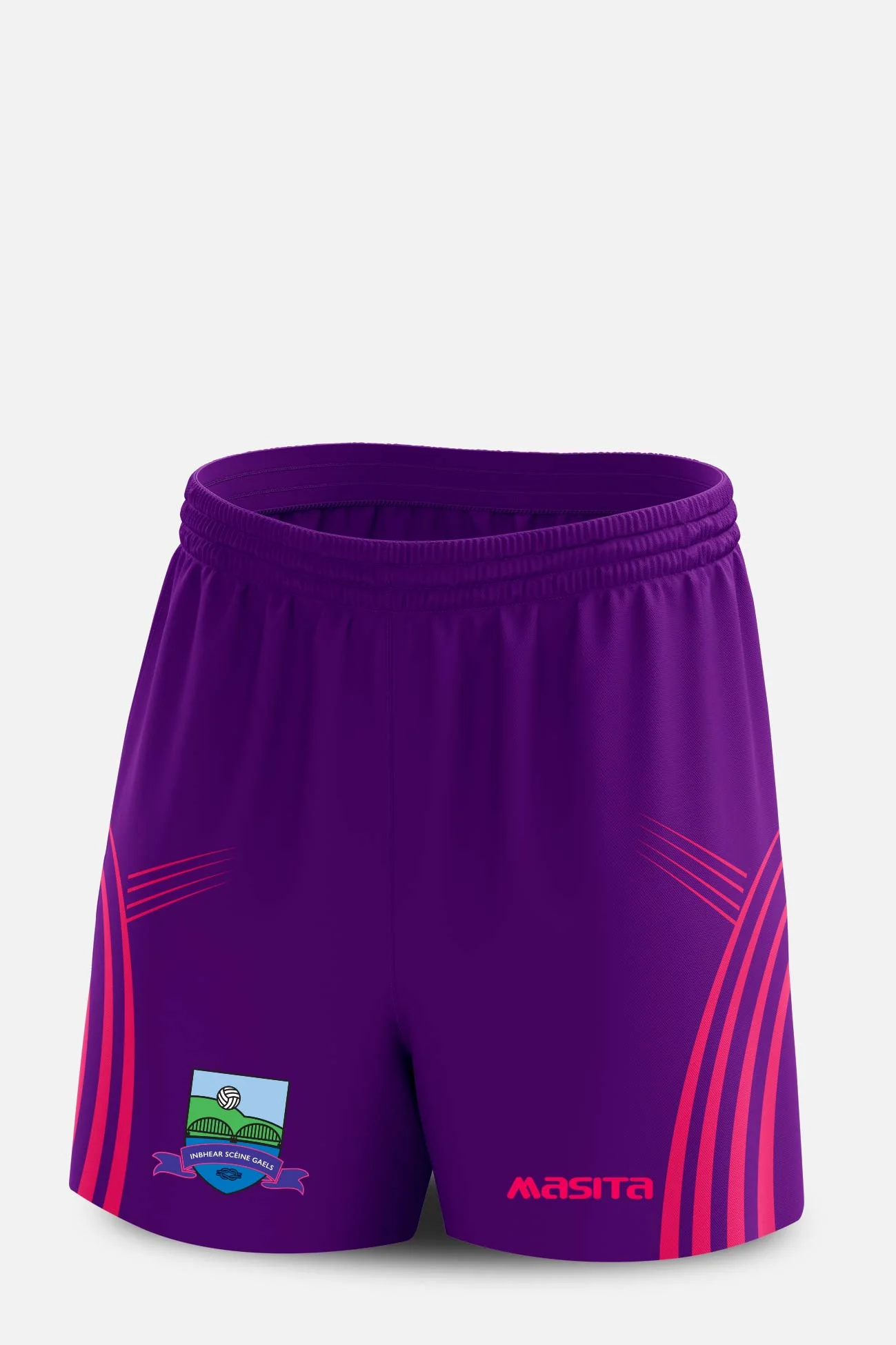 Inbhear Sceine Gaels Purple Shorts Adults