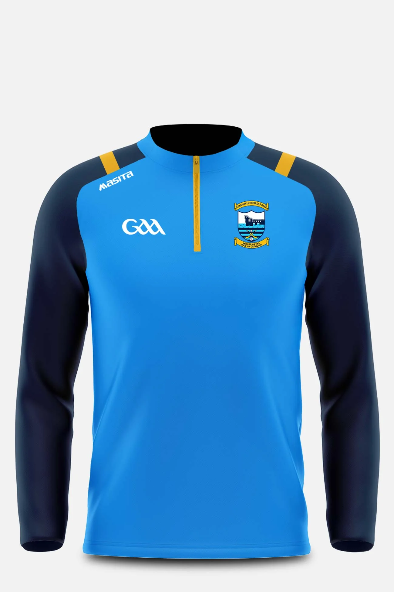 Salthill Knocknacarra Sky Blue Quarter Zip Kids