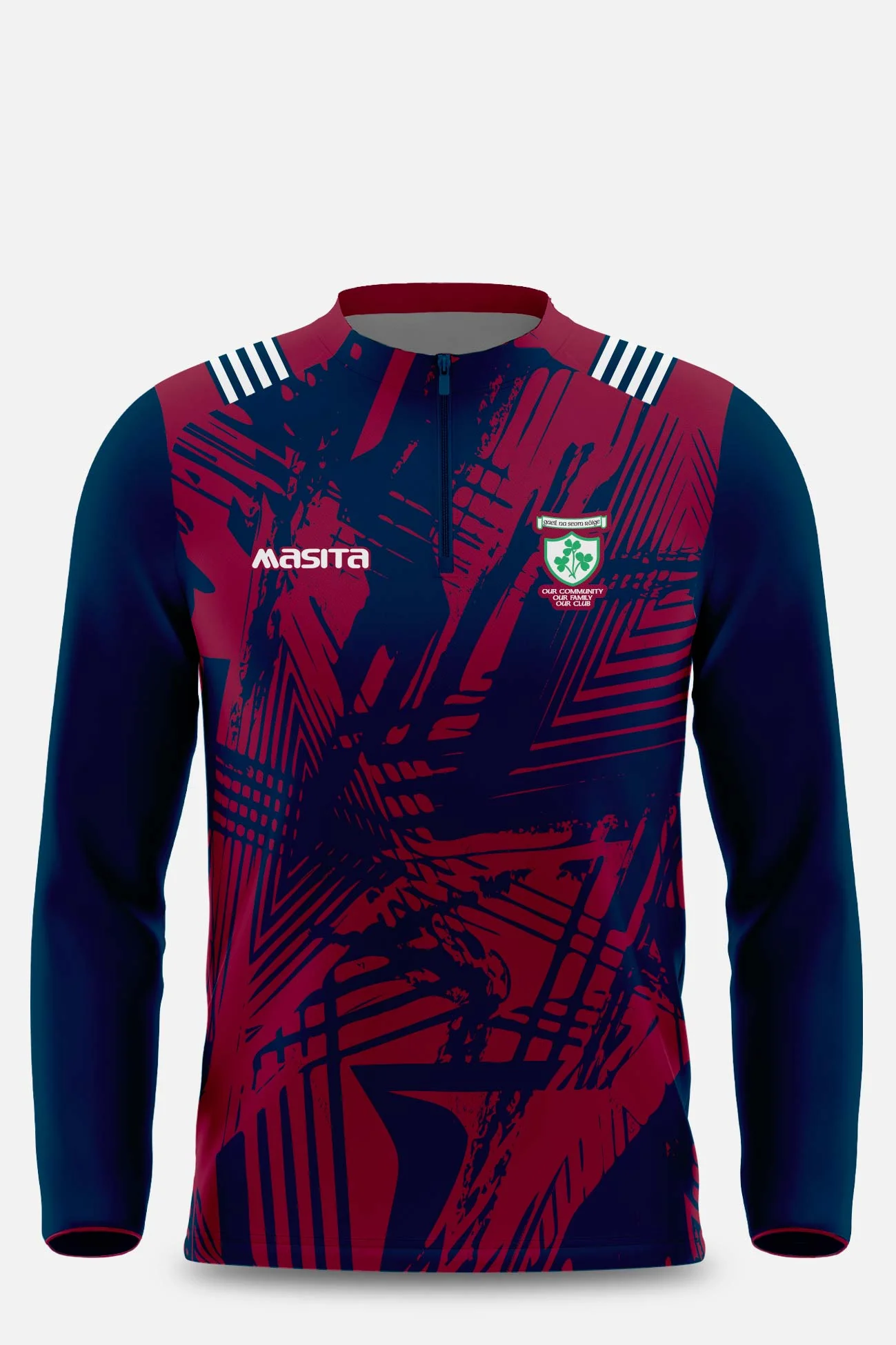 Shamrock Gaels Half Zip Kids & Adults