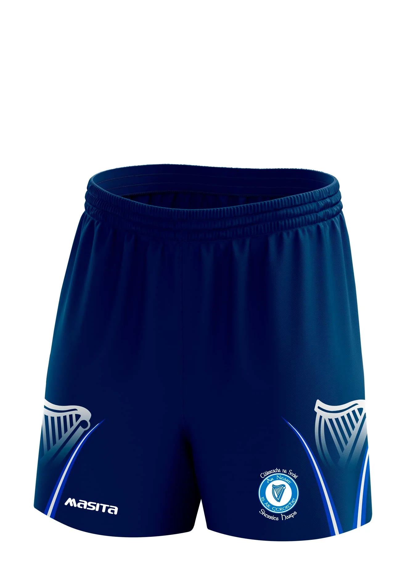 Skerries Harps Navy Training Shorts Kids & Adults
