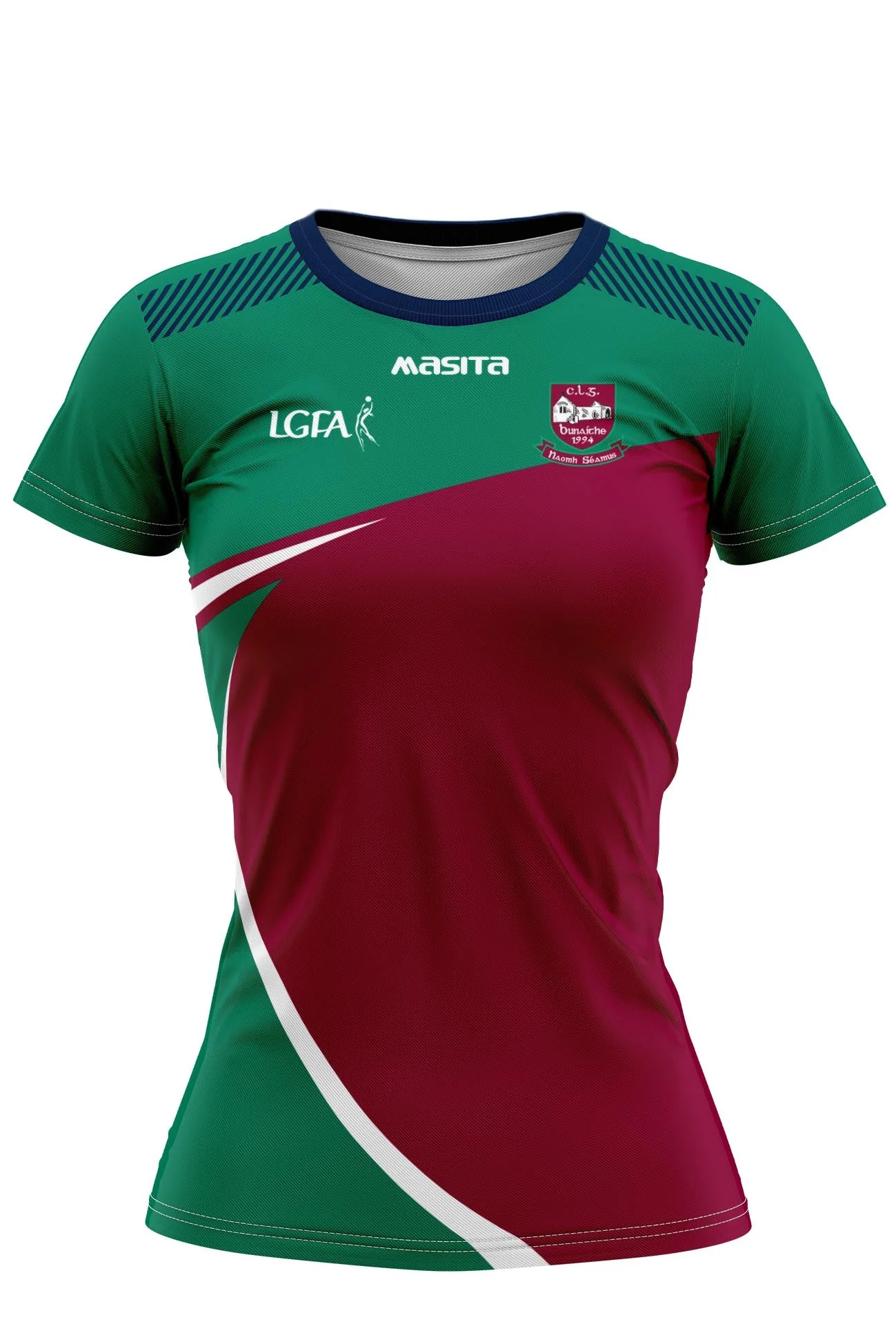 St James LGFA Galway Fenit Style Training Jersey Kids