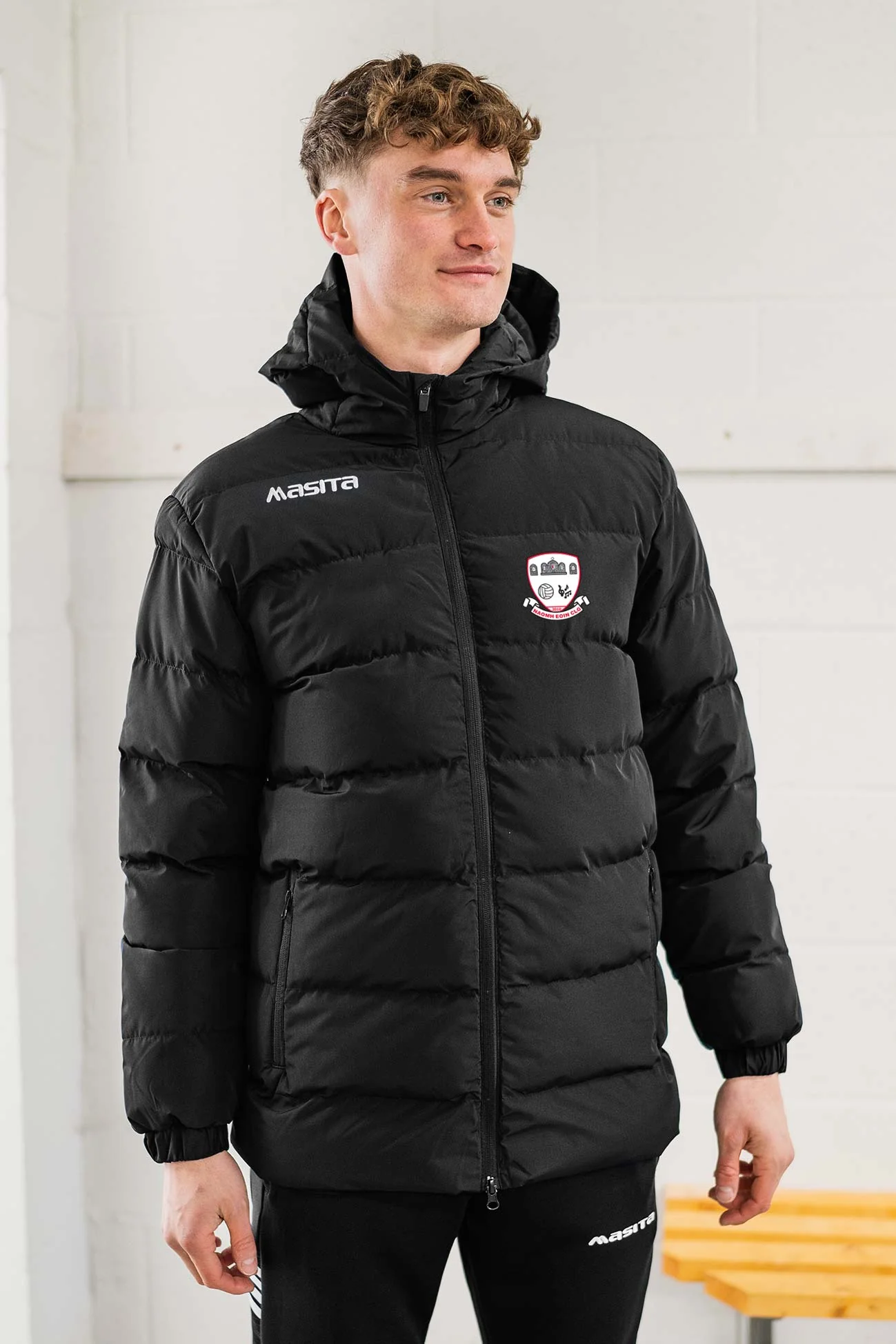 St Johns GAA Black Nepal Winter Jacket