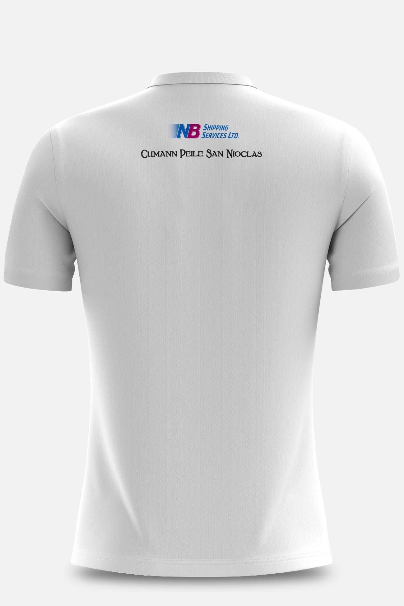 St Nicks GAA  White Training Jersey Player Fit Adult - Image 2