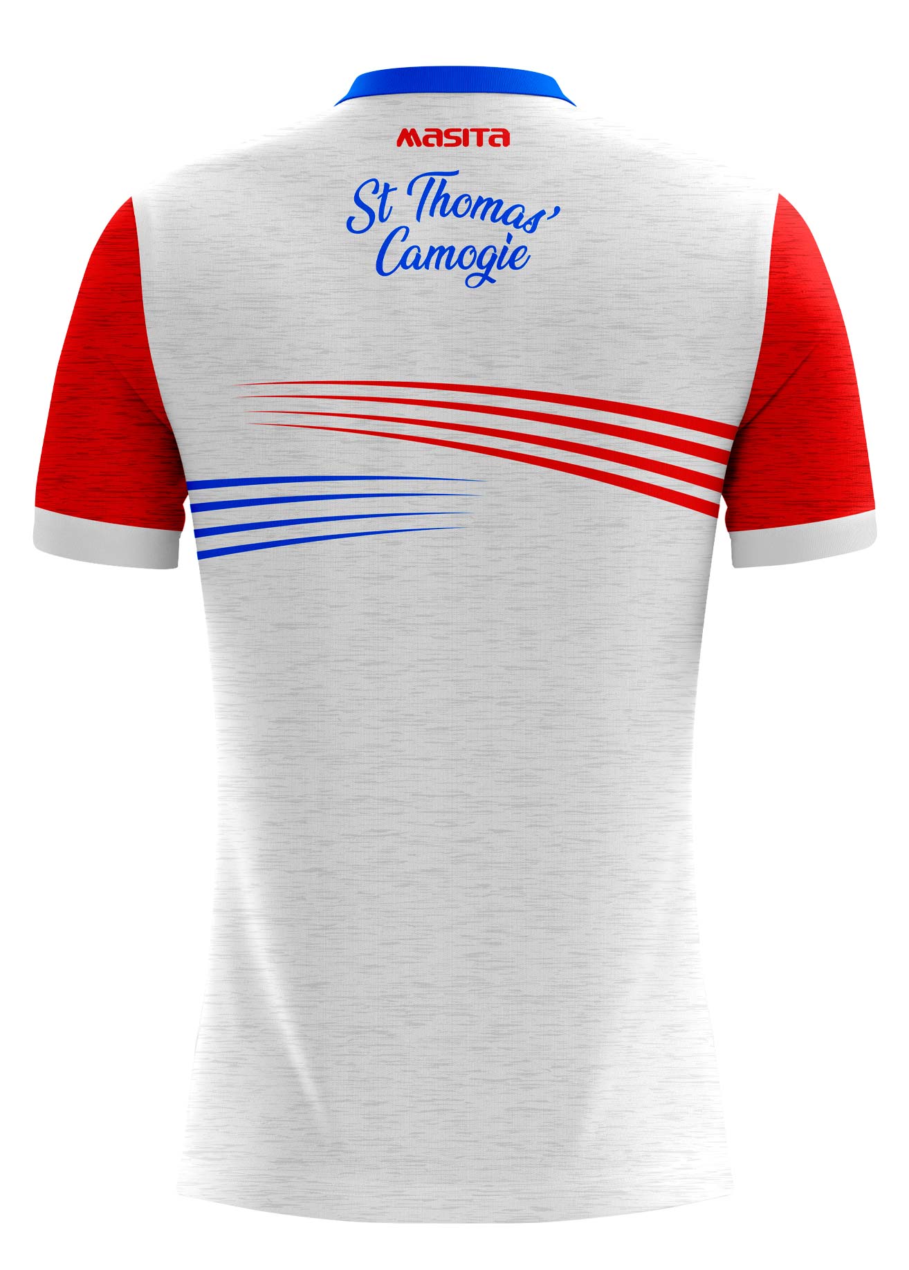 St Thomas' Camogie White Away Jersey Regular Fit Adult - Image 2