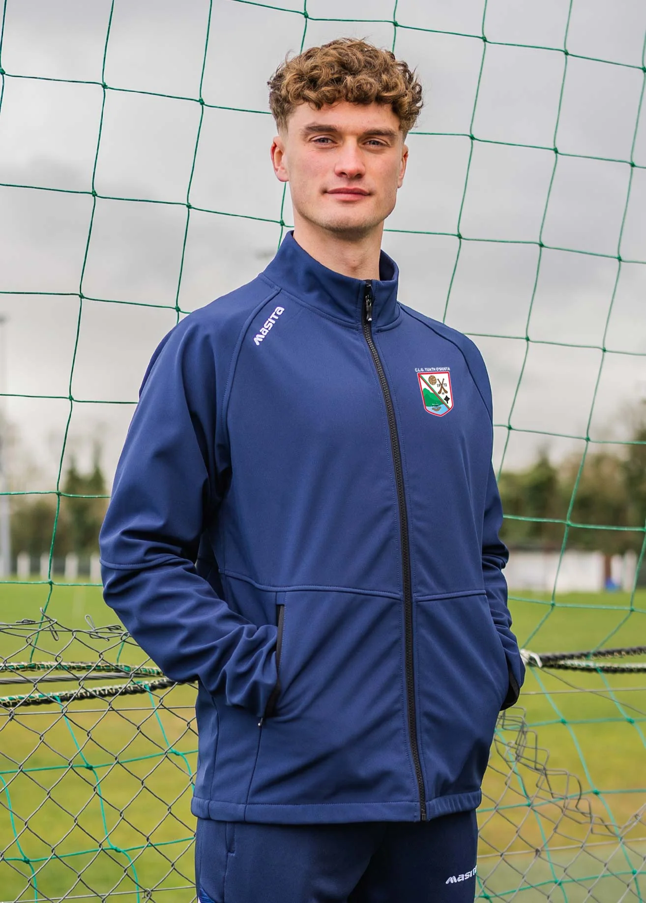 Tuosist GAA Navy Softshell Jacket Adult