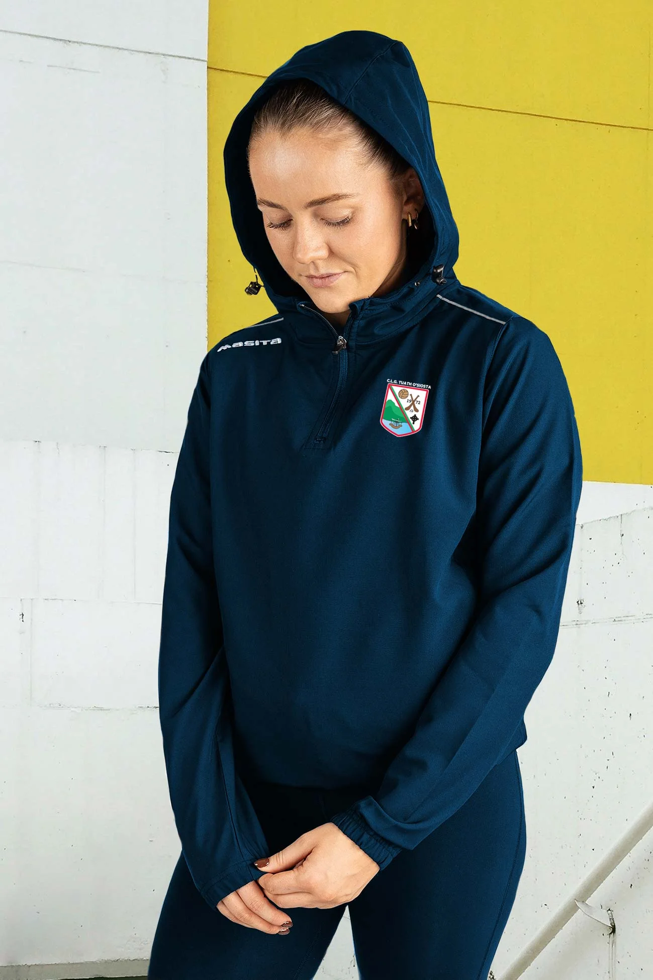 Tuosist GAA Navy Vermont Pullover Hoodie Adult - Image 2