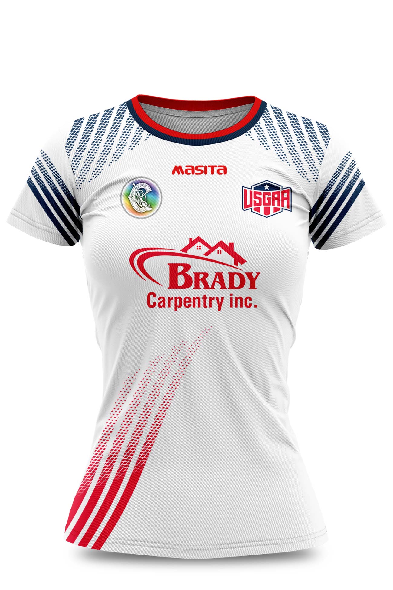 USGAA Camogie Away Jersey Kids