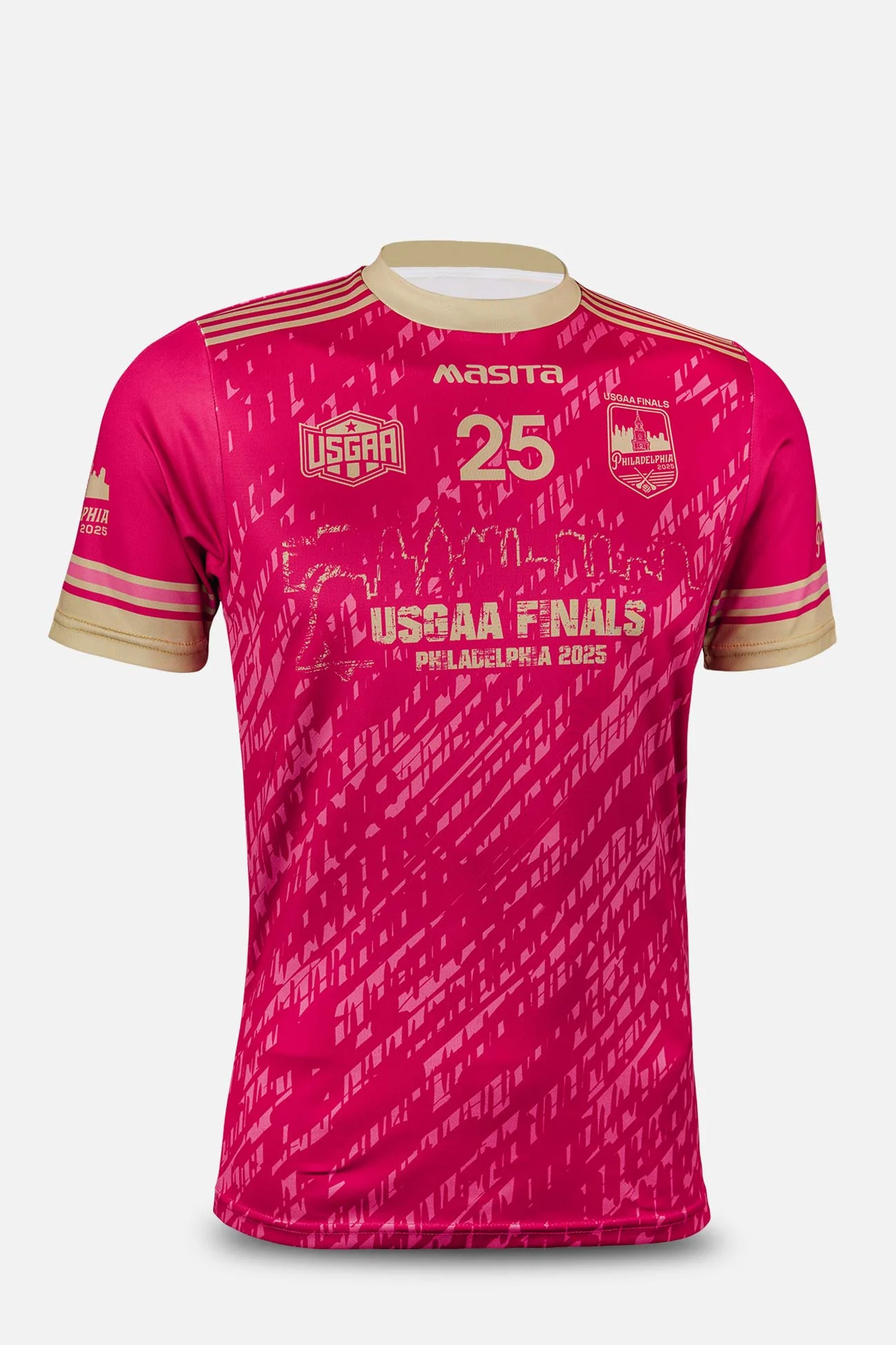 USGAA Philly Finals Burgundy Hannon Style Jersey Regular Fit Adult