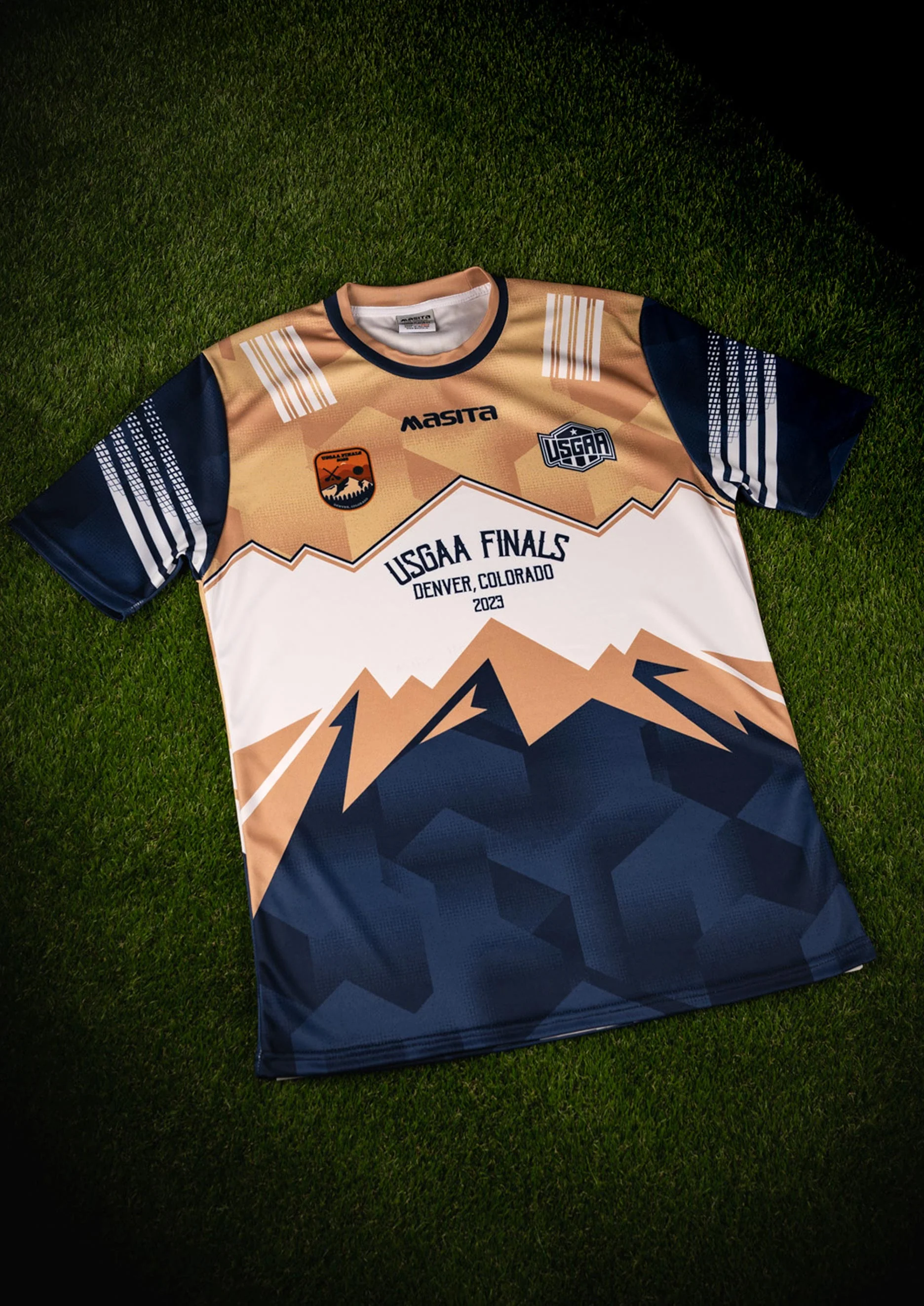 USGAA Denver23 Gold Jersey Regular Fit Adult - Image 2