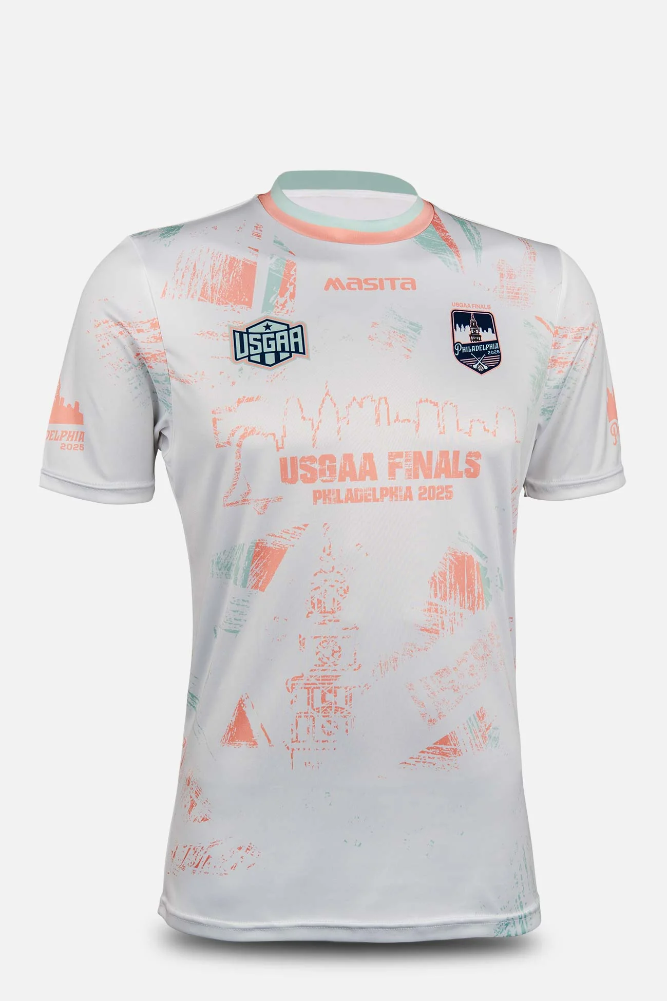USGAA Philadelphia Finals Peach Jersey Player Fit Adult