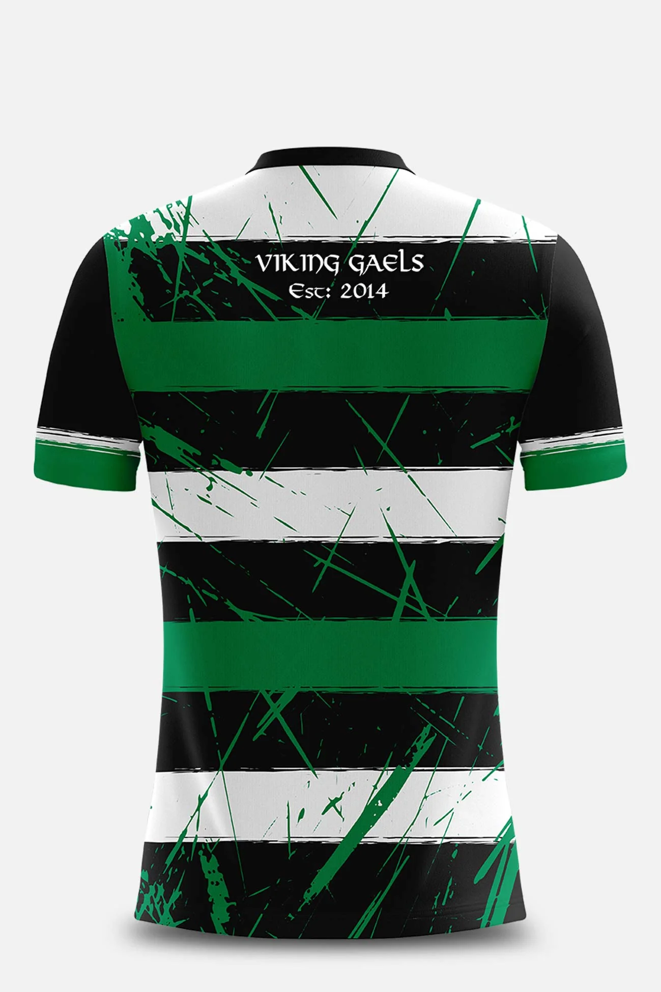 Viking Gaels 10 Year Black Anniversary Jersey Regular Fit - Image 2