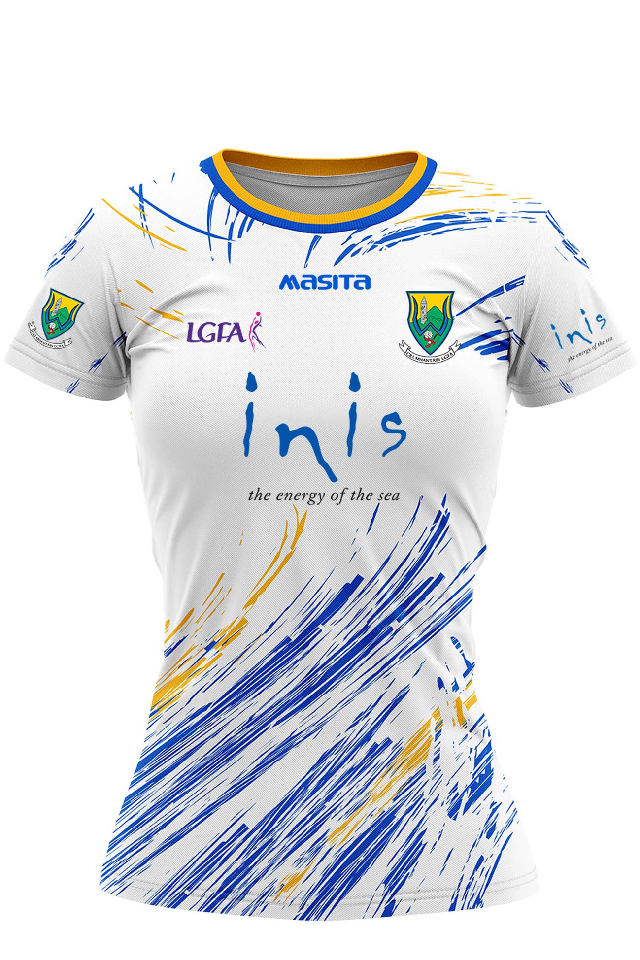 Wicklow Ladies White Home Jersey Kids