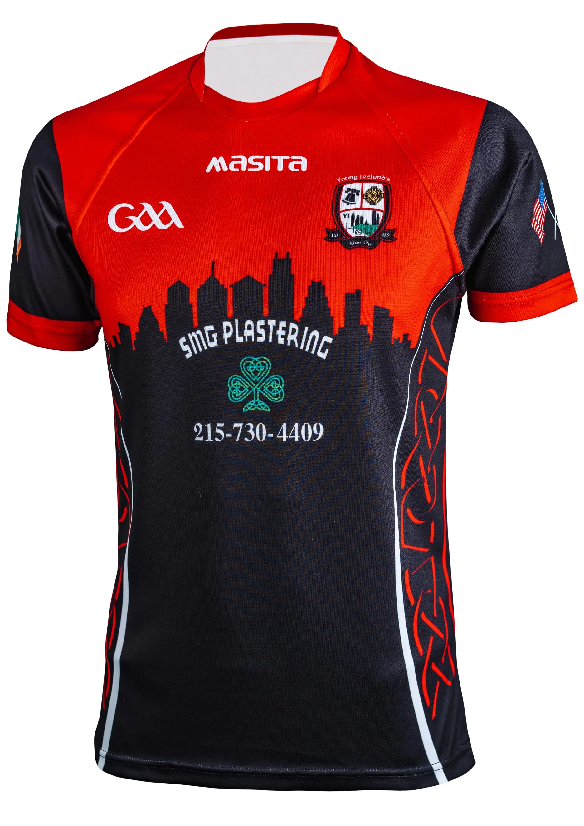 Young Ireland's Home Jersey Player Fit Adult